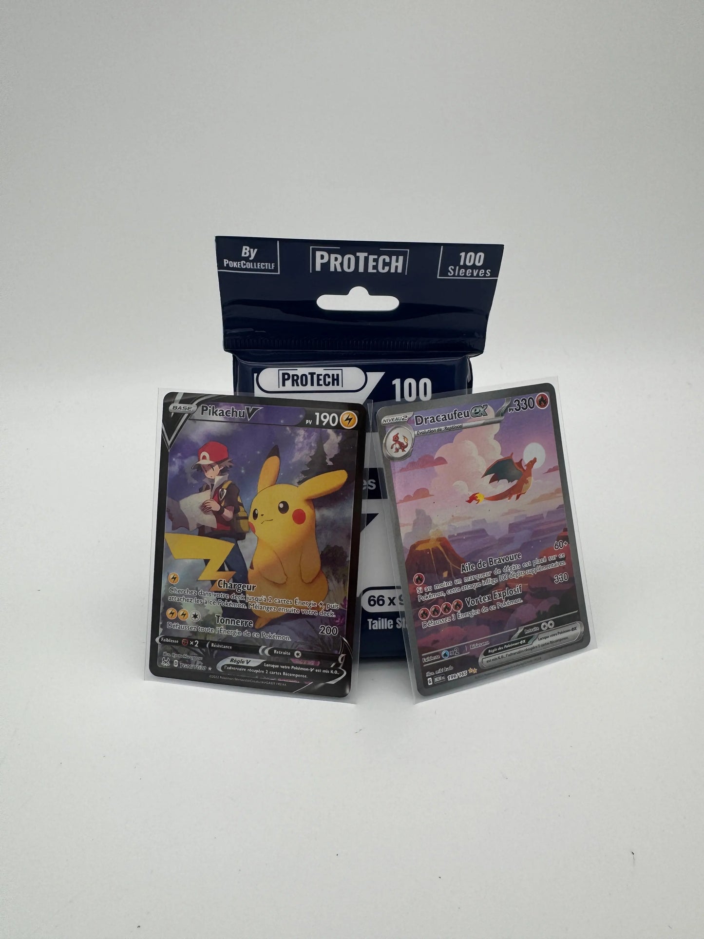 Paquet de 100 Sleeves Standard pour cartes – ProTech