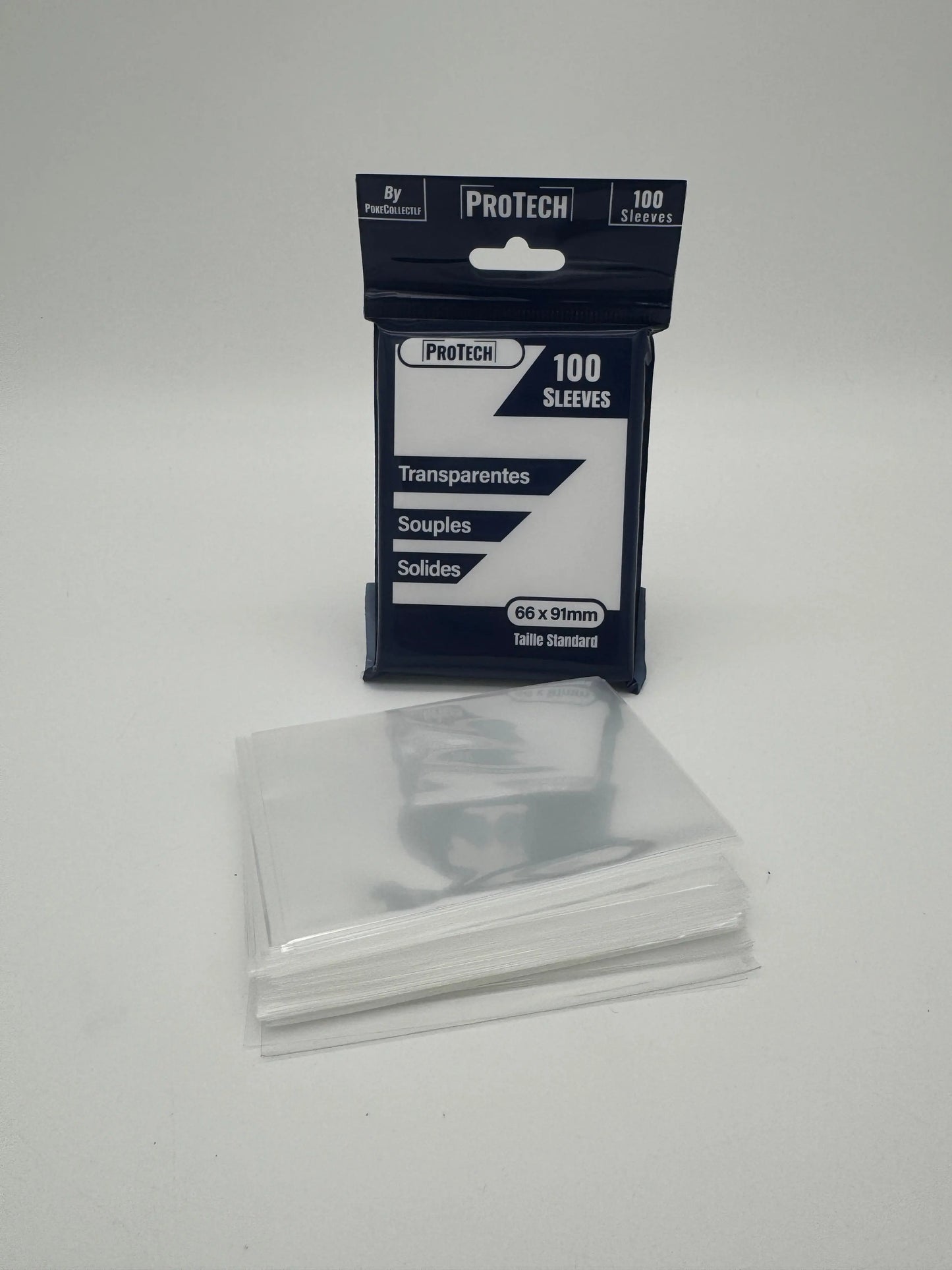 Paquet de 100 Sleeves Standard pour cartes – ProTech