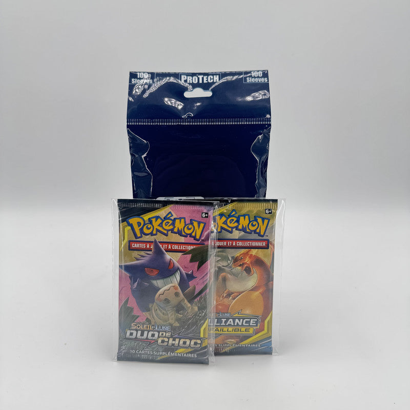 100 Sleeves pour Boosters – ProTech PROTECH