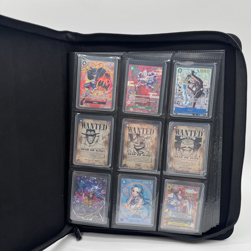 Classeur Zip Toploader 252 Cartes – Noir – ProTech PROTECH