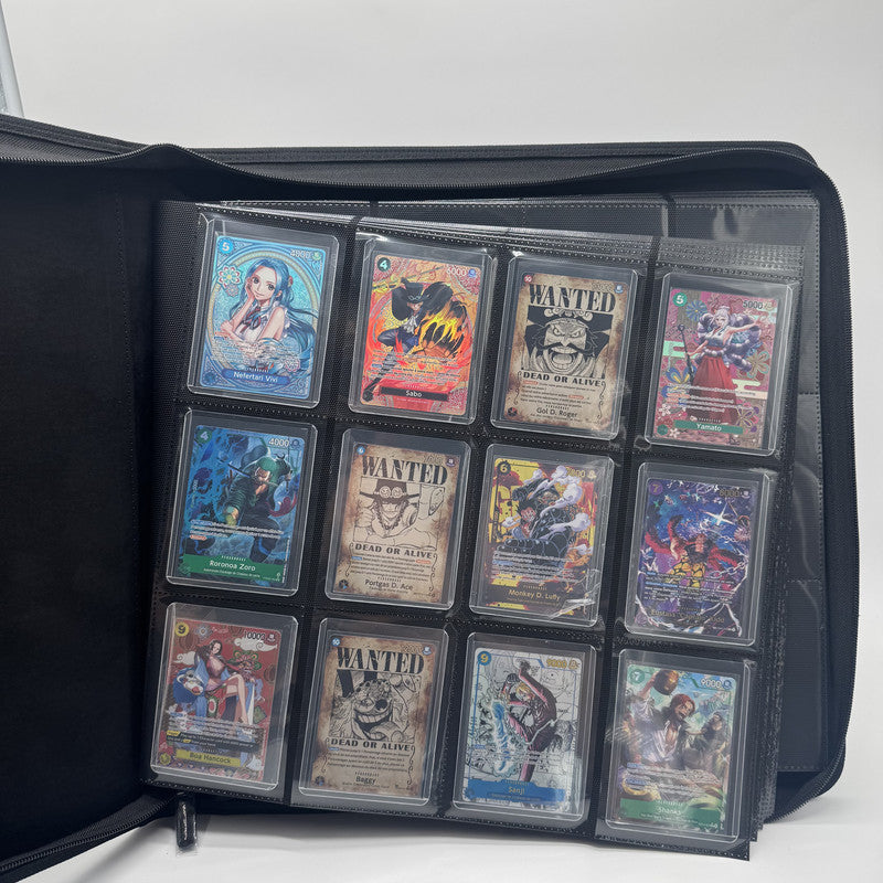Classeur Zip Toploader 384 Cartes – Noir – ProTech PROTECH