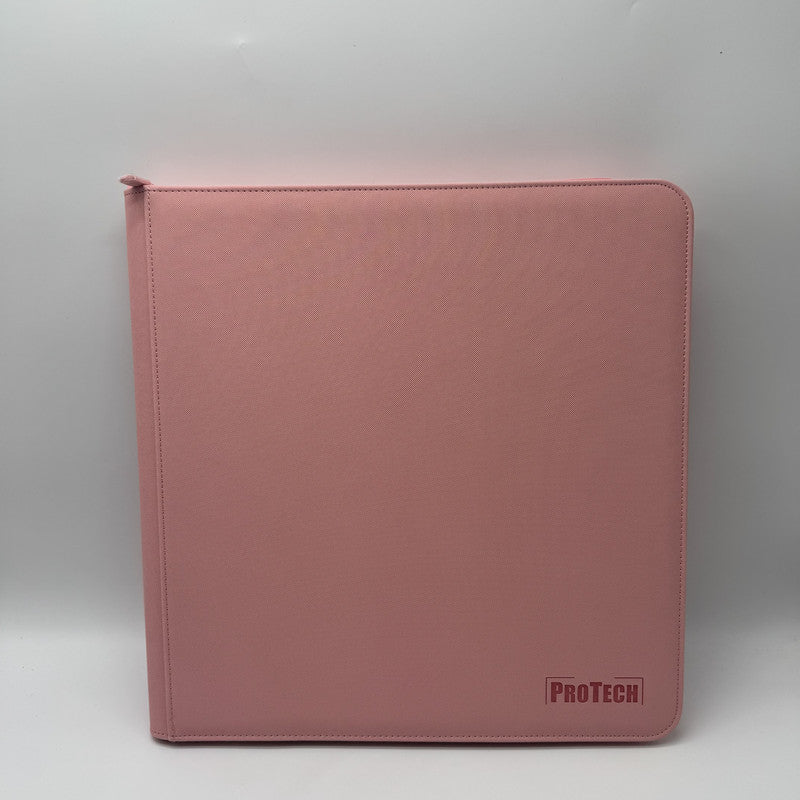 Classeur Zip Toploader 384 Cartes – Rose – ProTech PROTECH