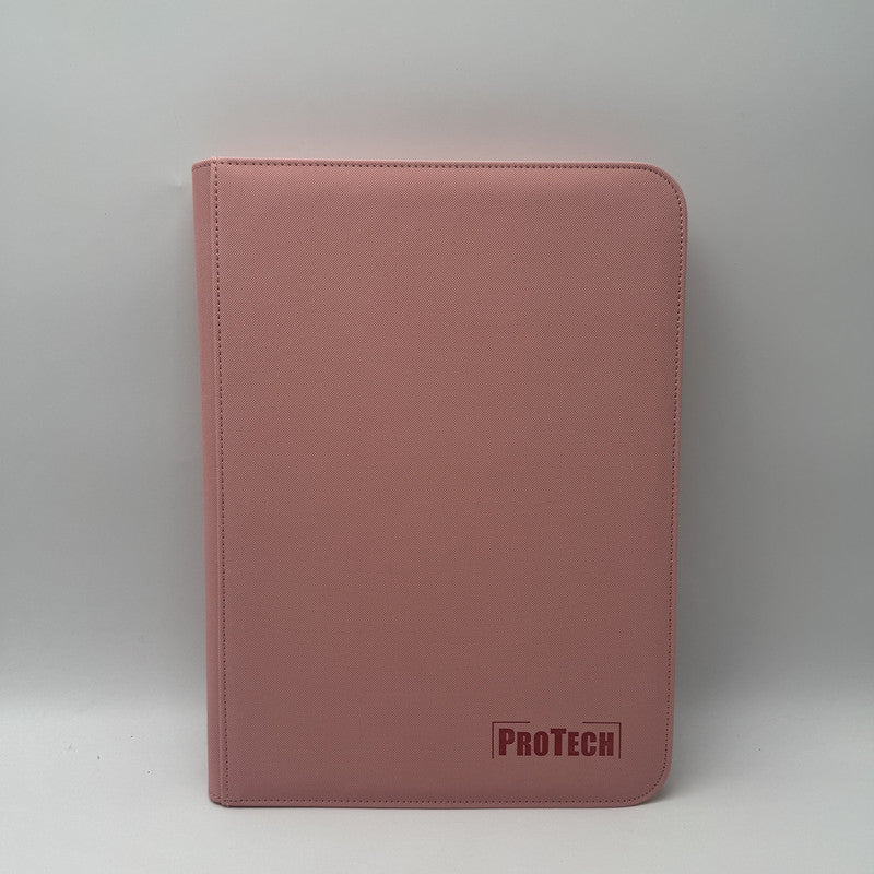 Classeur Zip 360 Cartes – Rose – ProTech PROTECH