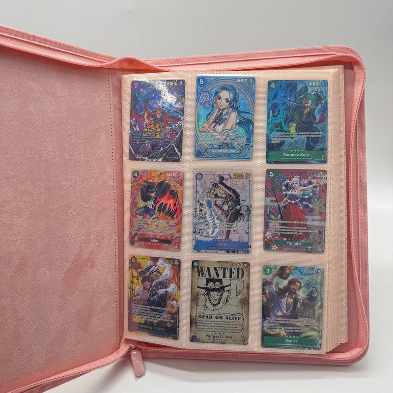 Classeur Zip 360 Cartes – Rose – ProTech PROTECH