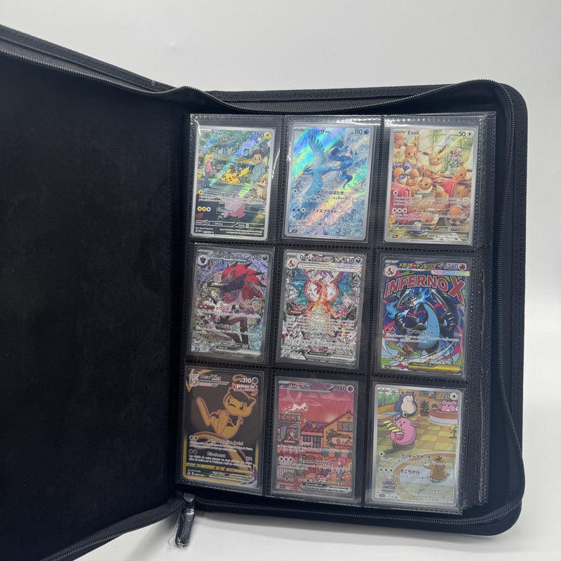 Classeur Zip 360 Cartes – Noir – ProTech PROTECH