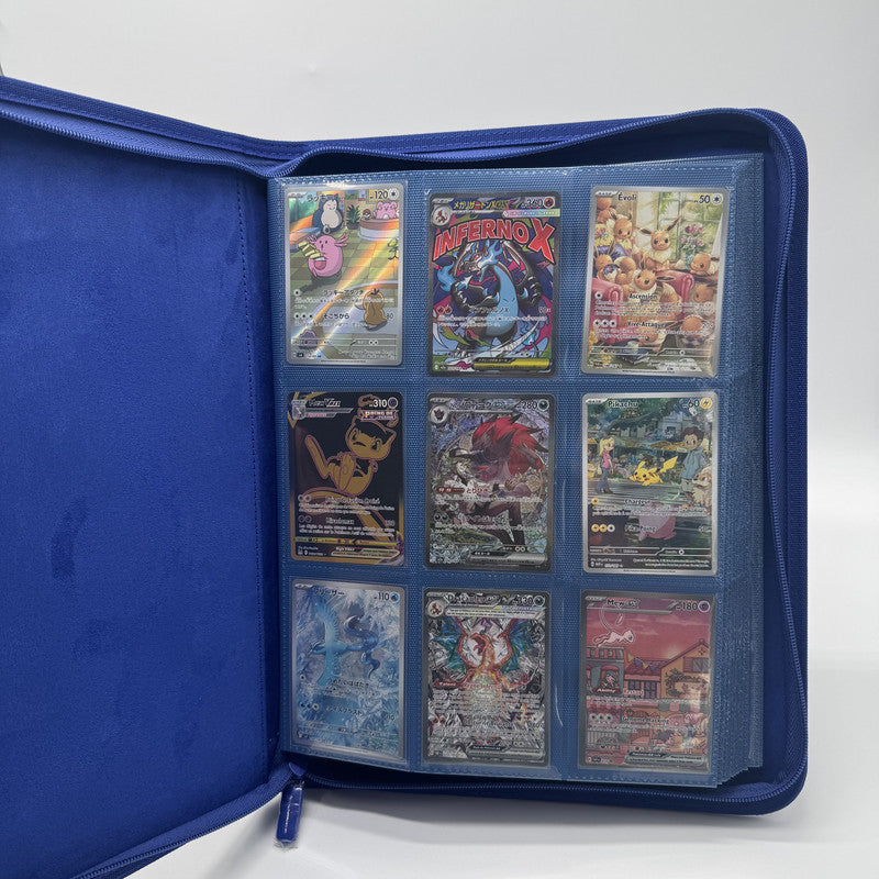 Classeur Zip 360 Cartes – Bleu – ProTech PROTECH
