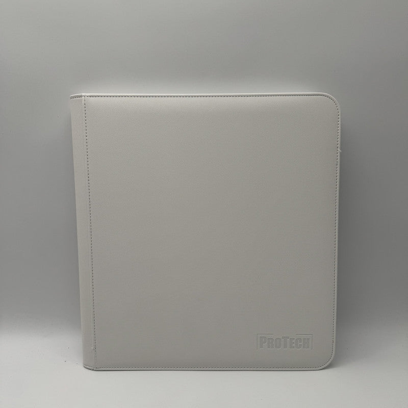Classeur Zip 480 Cartes – Blanc – ProTech PROTECH