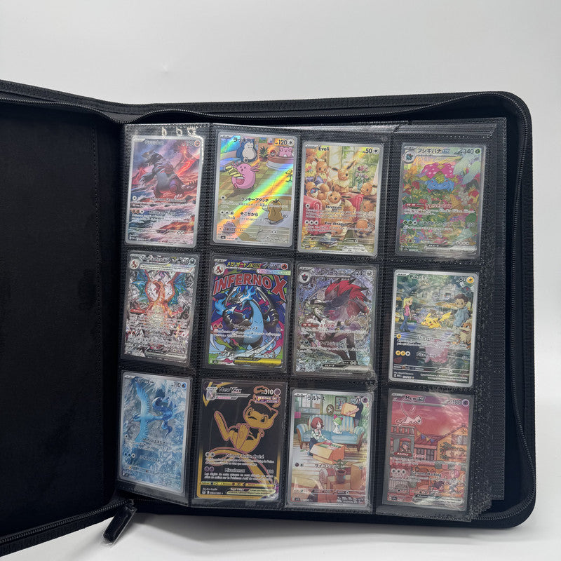 Classeur Zip 480 Cartes – Noir – ProTech PROTECH