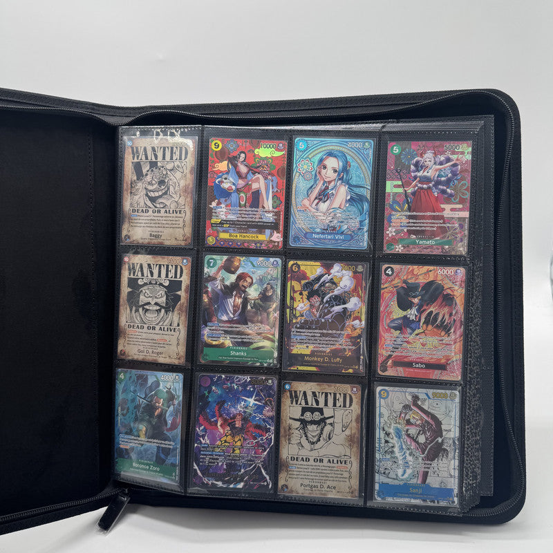 Classeur Zip 480 Cartes – Noir – ProTech PROTECH
