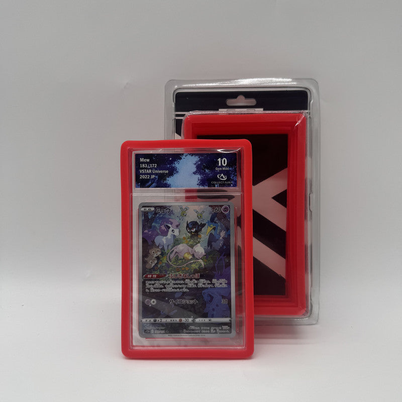 5 Coques de Protection pour Cartes Gradées – Rouge - ProTech PROTECH