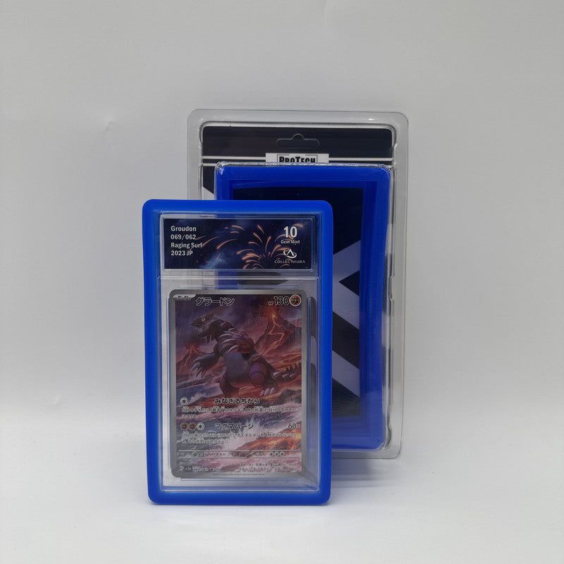5 Coques de Protection pour Cartes Gradées – Bleu foncé - ProTech PROTECH