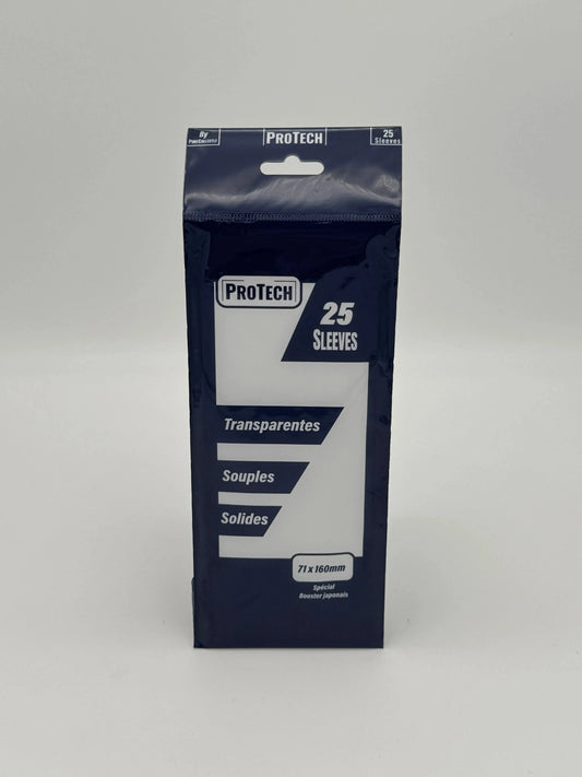 Paquet de 25 Sleeves pour Boosters Japonais ProTech